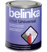 Белинка: BELINKA EMAIL UNIVERSAL - эмаль для древесины и металла BELINKA EMAIL UNIVERSAL - эмаль древесины и металла