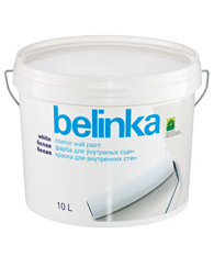 Белинка: BELINKA - краска для внутренних стен и потолков BELINKA - краска для внутренних стен и потолков