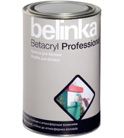 Белинка: BELINKA BETACRYL PROFESSIONAL - защитная краска акриловая на водной основе BELINKA BETACRYL PROFESSIONAL - защитная краска акриловая на водной основе